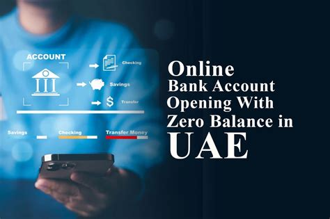 zero balance account opening online uae.